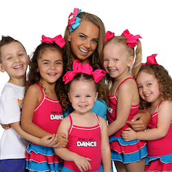 A Ready Set Dance Teacher with Students. Photo courtesy of RSD.