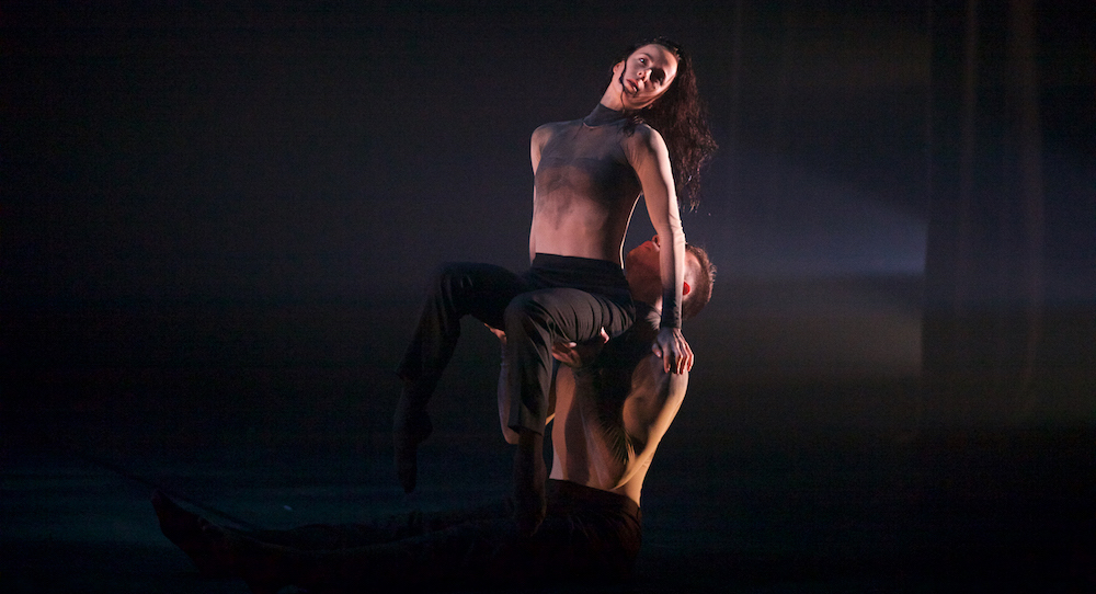 'Propel', featuring Alana Sargent and Jake McLarnon, with costumes by Sargent. Photo by Fiona Cullen.
