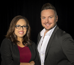 Erika Holmes and Kai Carrier. Photo courtesy of Norwegian Creative Studios.