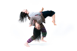 Transit Dance Diploma Graduate Kaitlin Malone and Second Year Adrien Tucker. Photo by Paul Malek.
