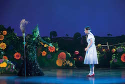 Jemma Rix and Samantha Leigh Dodemaide in 'The Wizard of Oz'. Photo by Jeff Busby.