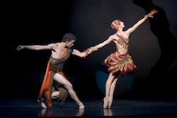 Kevin Jackson and Lana Jones in 'Firebird'. Photo by Alex Makayev.