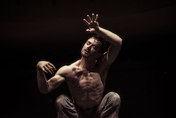 Paul White in 'Cella'. Photo by Pippa Samaya.