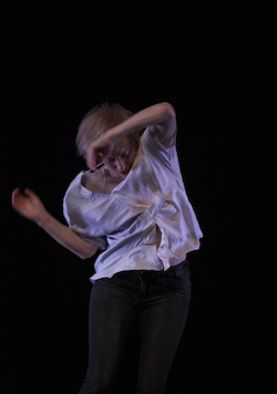 Meg Stuart. Photo by Zan Wimberley.