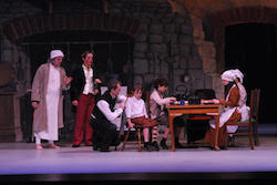ACYB in 'A Christmas Carol - Scrooge'. Photo by Peter Riley.