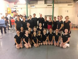 The Australian Classical Youth Ballet at the Adelaide Festival Centre's 2018 Open Day. Photo courtesy of Michael Riggs.