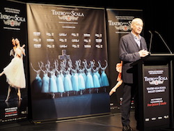 La Scala Ballet Director Maestro Frédéric Olivieri. Photo by Elizabeth Ashley.