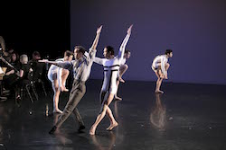 The Australian Ballet's Mason Lovegrove (left). Photo courtesy of The Australian Ballet.