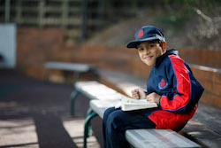 A student at The McDonald College. Photo by Matthew Syres.