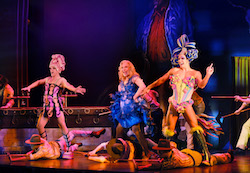 David Harris, Tony Sheldon and Euan Doidge in 'Priscilla, Queen of the Desert'. Photo by Ben Symons.