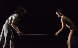 Lucy Guerin Inc's 'SPLIT'. Photo by Gregory Lorenzutti.