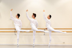 Brodie James, Nathan Brook and Lucien Xu. Photo by Alexandra at Jam On Your Collar.