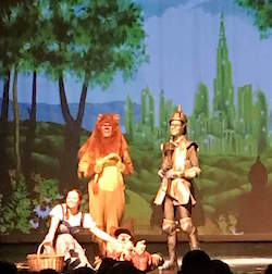 A customer's production of 'The Wizard of Oz'. Photo courtesy of Grosh Digital Backdrops.