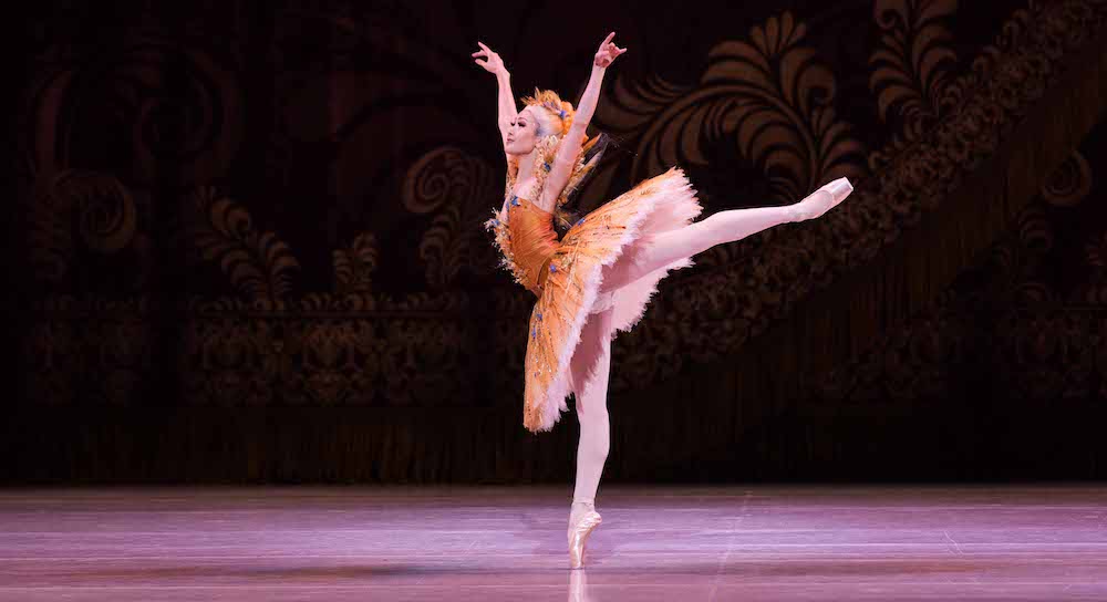 The Australian Ballet's Rina Nemoto in 'The Sleeping Beauty'. Photo by Kate Longley.