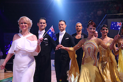 Classroom to Ballroom, Team Captain Dr Adele Hyland AM (center), Australian DanceSport. Photo by Yimsky.