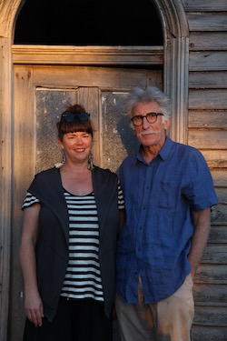 Rebecca Russell and Ken Evans. Photo by Neil Newitt.
