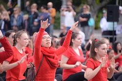 Big Dance 2018, Cathedral Square Sydney. Photo by Elise Lockwood.