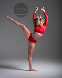Scimm Dance Company's Kallee Richardson. Photo by Sean Higgins.
