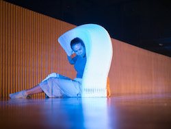 Alison Currie's 'Concrete Impermanence'. Photo by Sam Roberts.