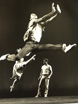 Joey McKneely performing West Side Story ballet. Photo courtesy of McKneely.