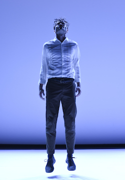 Gideon Obarzanek's 'Recital'. Photo by Heidrun Lohr.