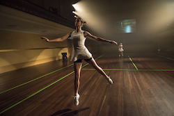 Atlanta Eke's 'The Tennis Piece'. Photo by Gregory Lorenzutti.
