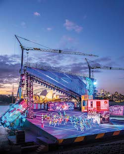 'West Side Story' on Sydney Harbour. Photo by Hamilton Lund.