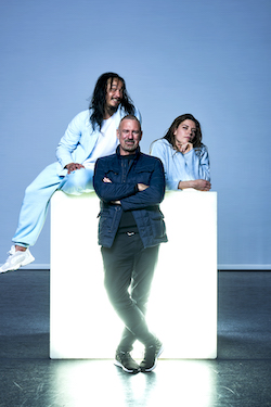 Kimball Wong, Garry Stewart and Zoë Dunwoodie. Photo by Sven Kovac.