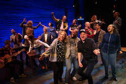 Australian company in 'Come From Away'. Photo by Jeff Busby.