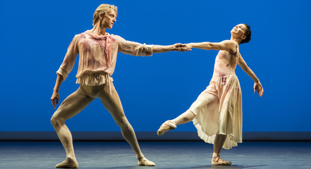 David Hallberg and Natalia Osipova in 'Leaves are Fading' by Anthony Tudor. Photo by Johan Persson.