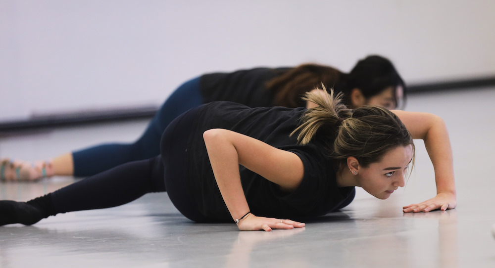 The McDonald College's Senior Contemporary Dance Program. Photo by Erik Sawaya.