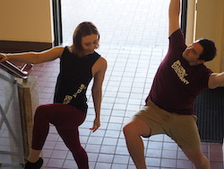 Liz Marcobello and Jamie Winbank. Photo by Elizabeth Ashley.
