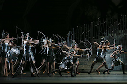 The Australian Ballet in 'Sylvia'. Photo by Jeff Busby.