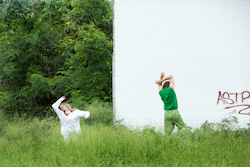 Dancenorth's Samantha Hines and Felix Sampson. Photo by Amber Haines.