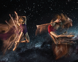 RNZB Artist Katherine Skelton and Soloist Kirby Selchow. Photo by Ross Brown.