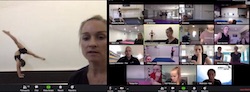 Acrobatic Arts online teacher training.