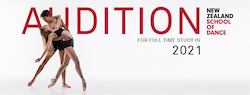 New Zealand School of Dance audition.
