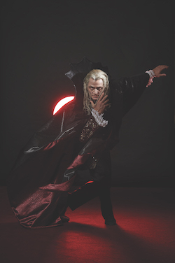 Aurélien Scannella as Old Dracula. Photo by Frances Andrijich.