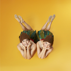 Keigo Muto and Sarah Ross as Snugglepot and Cuddlepie. Photo by Frances Andrijich.