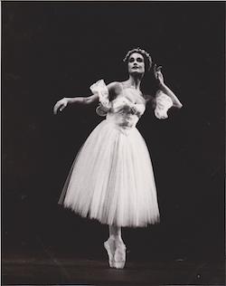Jane Devine in 'Les Sylphides'. Photo courtesy of Devine.