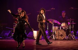 Christiane Matallo and Jason Samuels Smith at the Brasil International Tap Festival.
