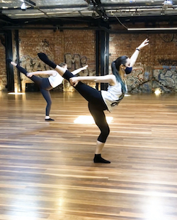 Lion Heart Dance Company in class