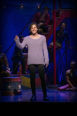 Ainsley Melham as Pippin. Photo by Brian Geach.