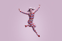 Brett Chynoweth in 'Harlequinade'. Photo by Pierre Toussaint.