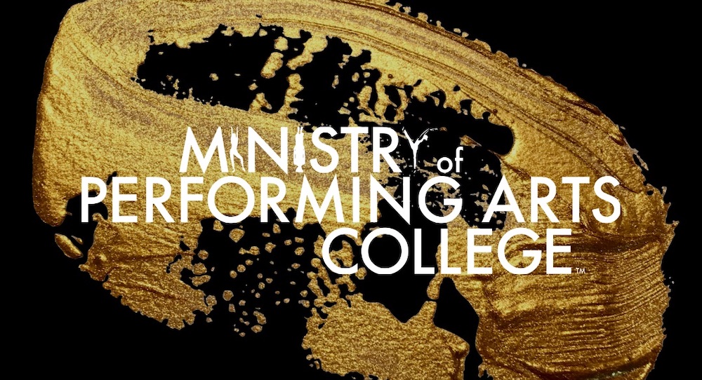 Ministry of Performing Arts College logo.