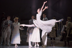 Juliet Burnett in Graeme Murphy's 'Swan Lake' at The Australian Ballet. Photo by Daniel Boud.