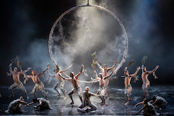 Bangarra Dance Theatre in 'Bennelong'. Photo by Daniel Boud.