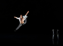 Oscar Valdes in Jack Whiter's 'Prelude'. Photo by Bradbury Photography.