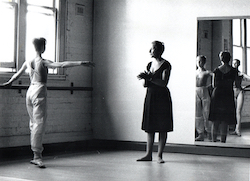 Tanya Pearson teaching in the 1970s.