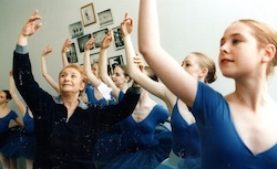 Tanya Pearson teaching in the 1990s.